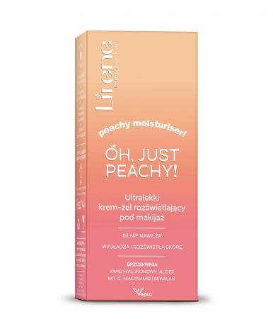 LIRENE OH JUST PEACHY Ultra-aufhellendes Creme-Gel zur Verbesserung des Make-ups 50ml