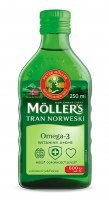 Möllers Omega-3 mit Apfelgeschmack Fischöl 250 ml