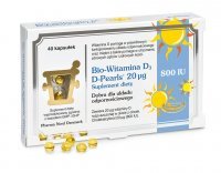 PHARMA NORD Bio-Vitamin D3 D-Perlen 20 µg 40 Kapseln