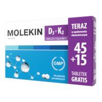 Molekin D3 + K2 45 Tabletten