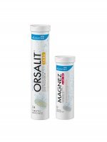 Orsalit-Tabletten 24Tabletten + Magnesium mit Vit.B6 Brausetabletten 10Tabletten 1 Set