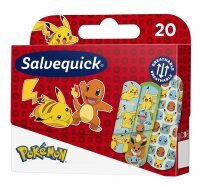 SALVEQUICK Pokemon Pflaster 20 Stück