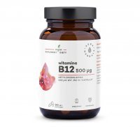 AURA HERBALS Vitamin B12 500µg Methylcobalamin 90 Kapseln
