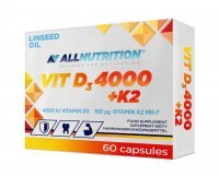 ALLNUTRITION VIT D3 4000 + K2 60 Kapseln
