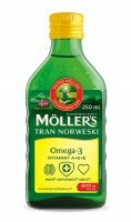 Möllers Omega-3 Norwegischer Lebertran mit Zitronengeschmack 250 ml