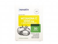 Novativ Vitamin C 1000 mg mit Bioflavonoid 30 Kapseln