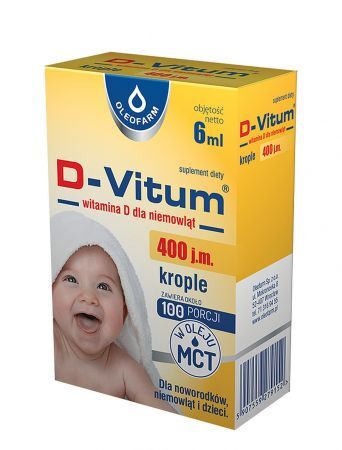 OLEOFARM D-Vitum 400 IU Tropfen 6 ml