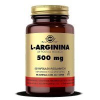 SOLGAR L-Arginin 500 mg 50 Kapseln