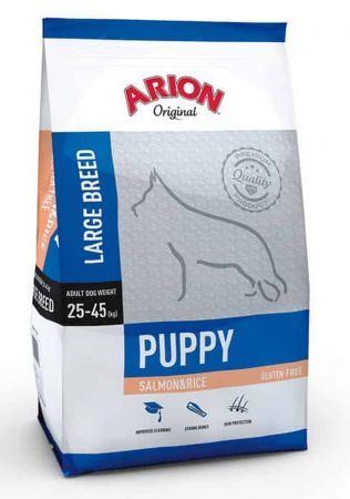 ARION Original Puppy Large Breed Lachs & Reis Hundefutter 3 kg