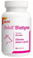 Dolvit Biotin Haut- und Fellpräparat für Hunde 90 Tabletten