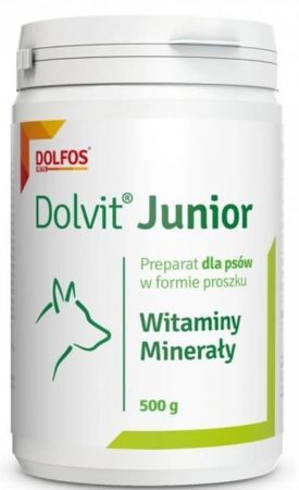 Dolfos Dolvit Junior Welpe Nahrungsergänzungsmittel 500 g