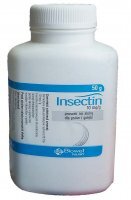 Insektin 10 mg/g Mittel gegen äußere Parasiten bei Hunden und Tauben 50 g