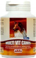 Multi Vit Canis Supplement für Hunde 150 Tabletten