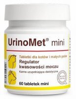 UrinaryMet Mini Harnsäureregulator für Katzen und kleine Hunde 60 Tabletten