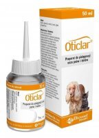Oticlar Ohrenpflegemittel für Hunde und Katzen 50 ml