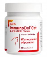 Dolfos ImmunoDol Cat Mini Immunstärker für Katzen 60 Tabletten
