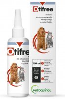Otifree Externer Gehörgangsreiniger für Hunde und Katzen 160 ml