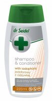 Dr. Seidel Iodophor Shampoo mit Spülung für Hunde 220 ml