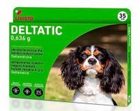 Deltatic 0.636 g Zeckenhalsband für kleine Hunde 35 cm