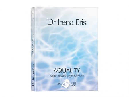 Dr. Irena Eris AQUALITY Feuchtigkeitsspendende und verjüngende Maske 2 Stück