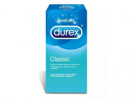 DUREX CLASSIC Kondome 12 Stück.