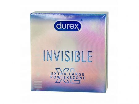 DUREX INVISIBLE XL Kondome 3 Stück